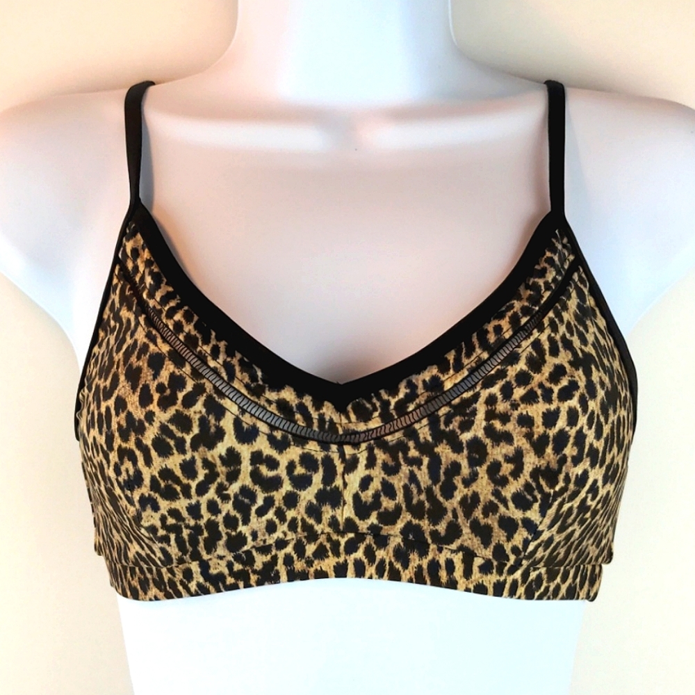 The Upside Equinox Leopard Ballet Sports Bra